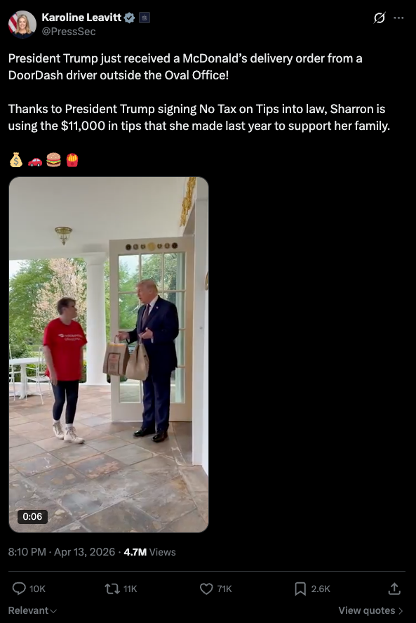 The prophecy revealed on X